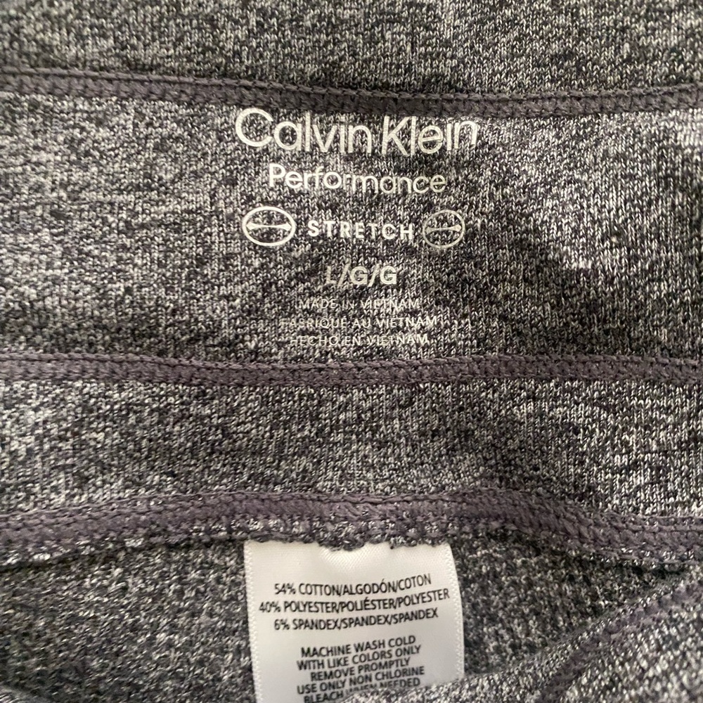 Calvin Klein Performance Gray Pants - Picture 2 of 5